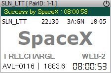 SpaceX Tatkal Software - Real booking proof screenshot
